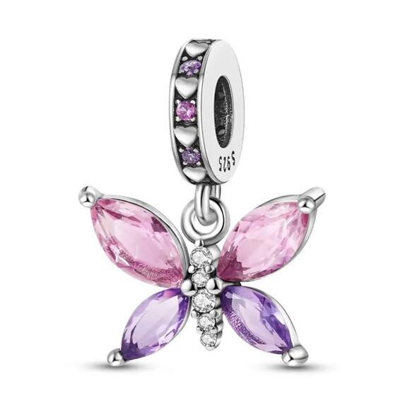 Charm Jewelry - Butterfly Pendant Charm